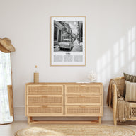 Cuba Travel B&W No 1 Poster