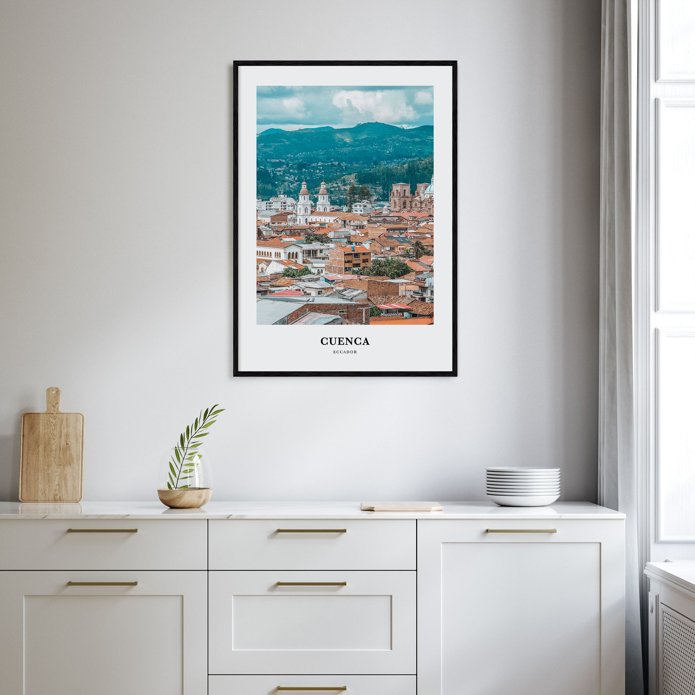 Cuenca, Ecuador Portrait Color Poster