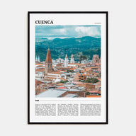 Cuenca, Ecuador Travel Color Poster