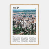Cuenca, Spain Travel Color Poster