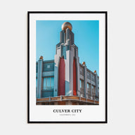 Culver City Portrait Color Poster