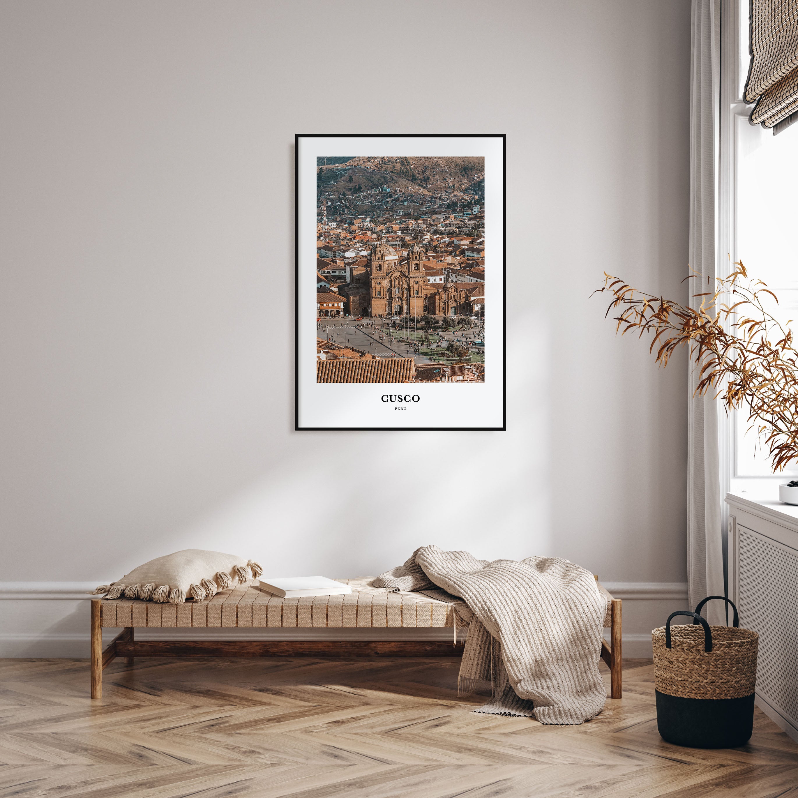 Cusco Portrait Color Poster