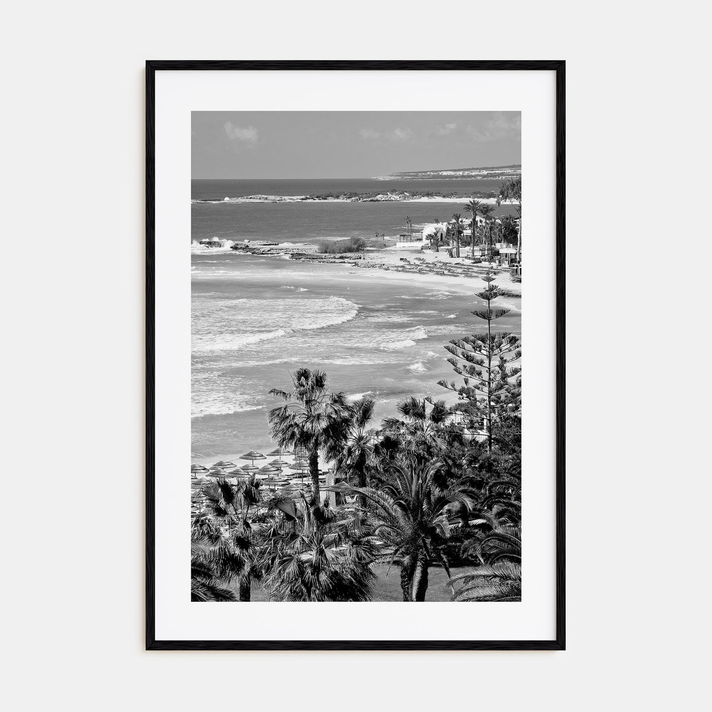 Cyprus Photo B&W Poster