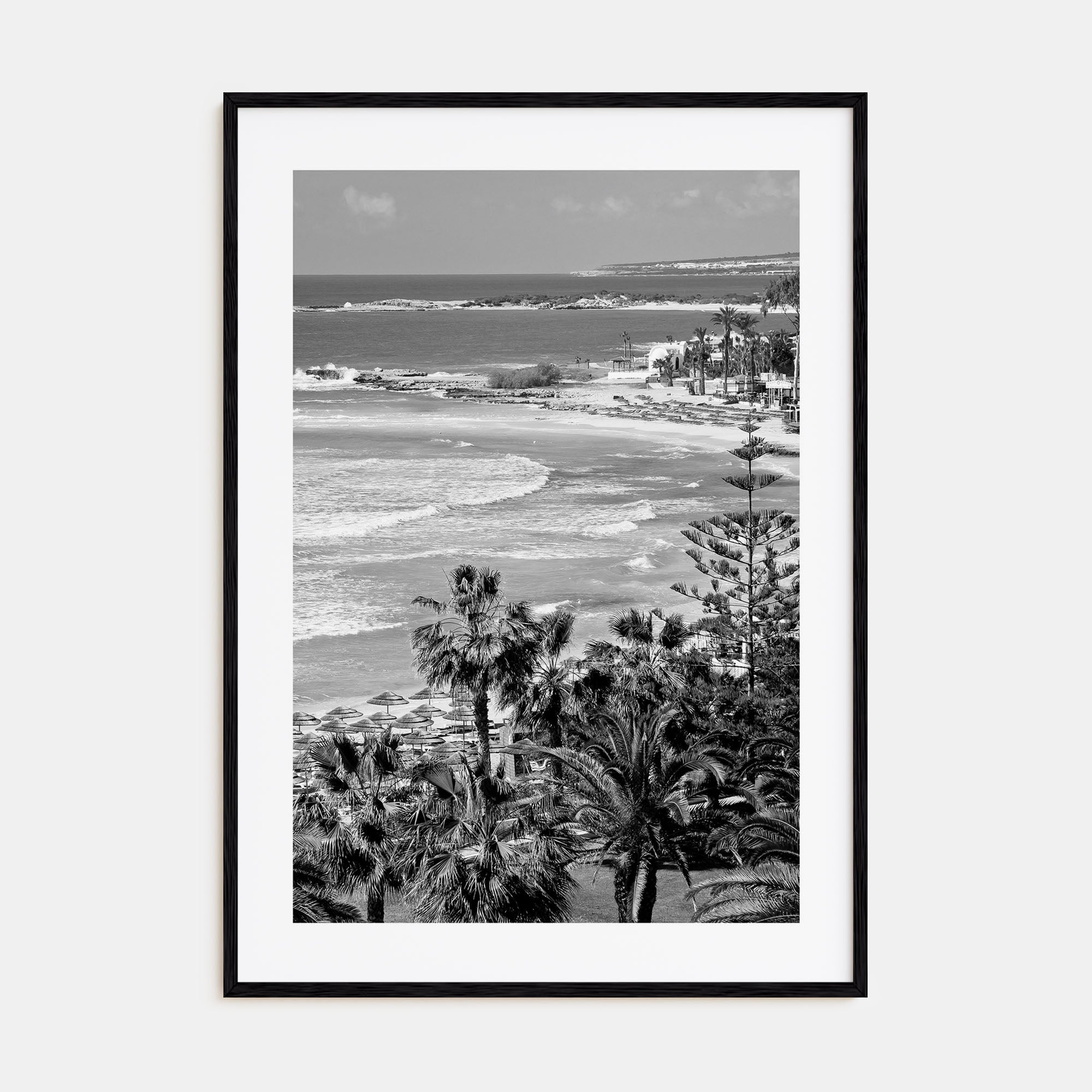 Cyprus Photo B&W Poster
