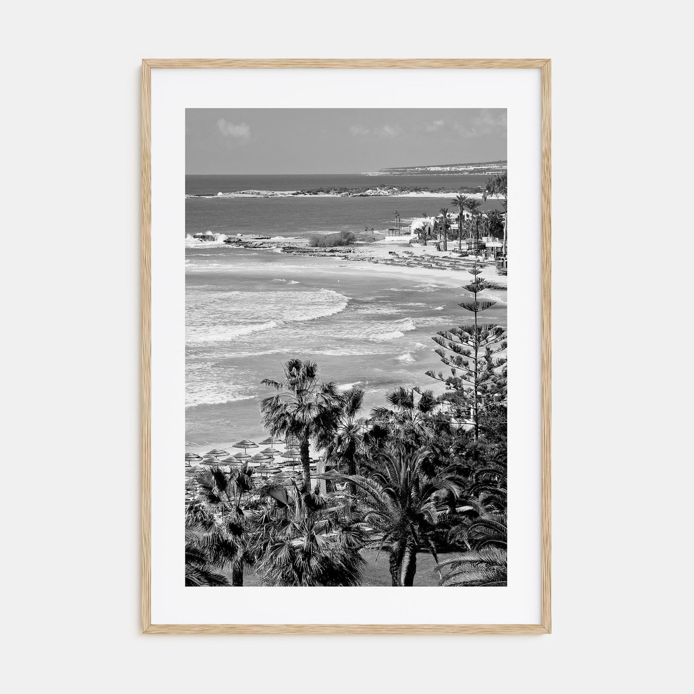 Cyprus Photo B&W Poster
