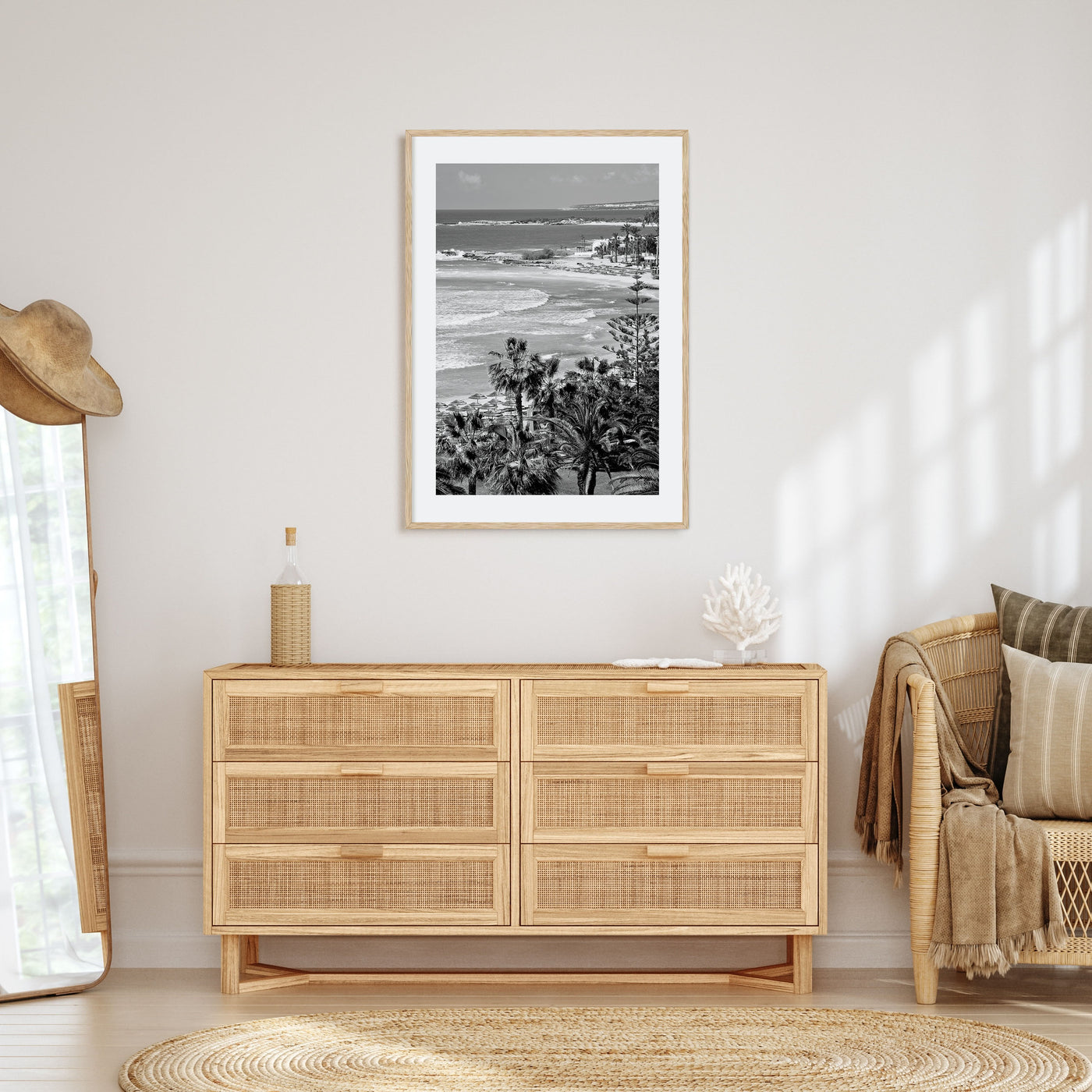 Cyprus Photo B&W Poster