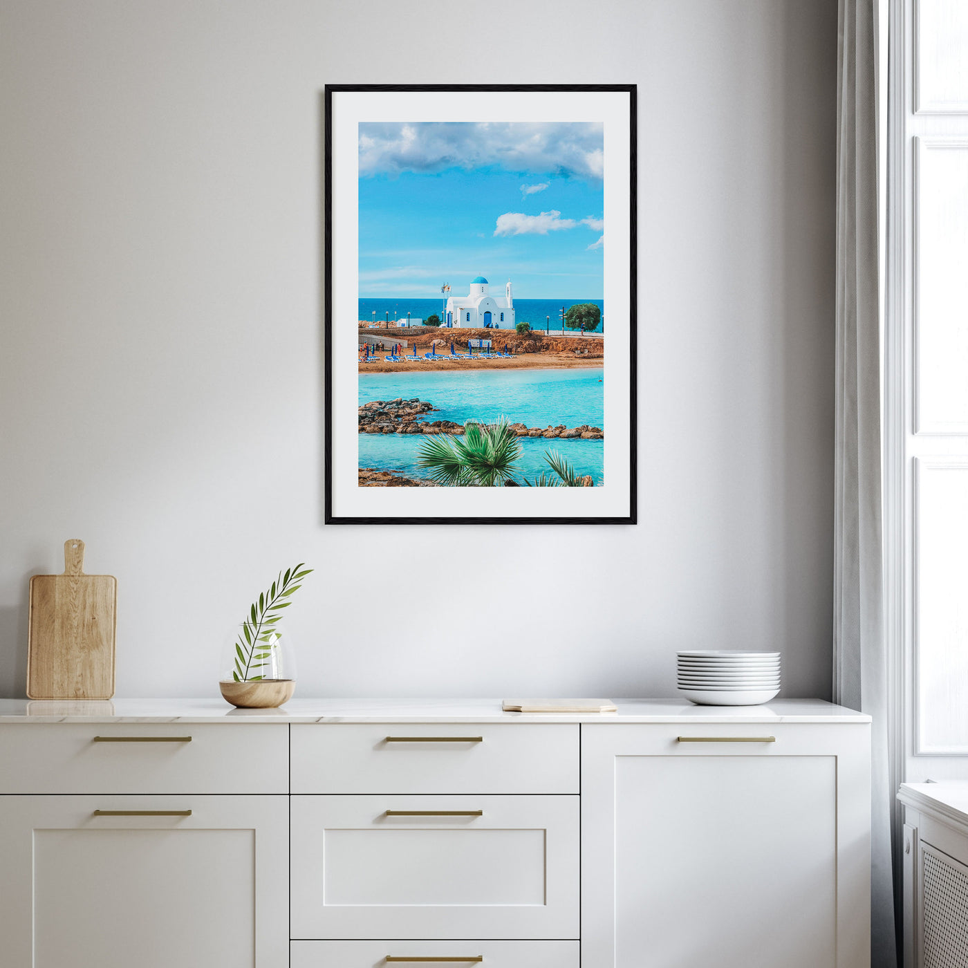 Cyprus Photo Color Poster