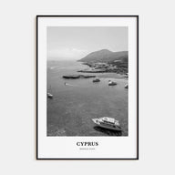 Cyprus Portrait B&W Poster