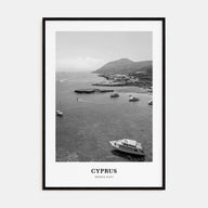 Cyprus Portrait B&W Poster