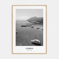 Cyprus Portrait B&W Poster