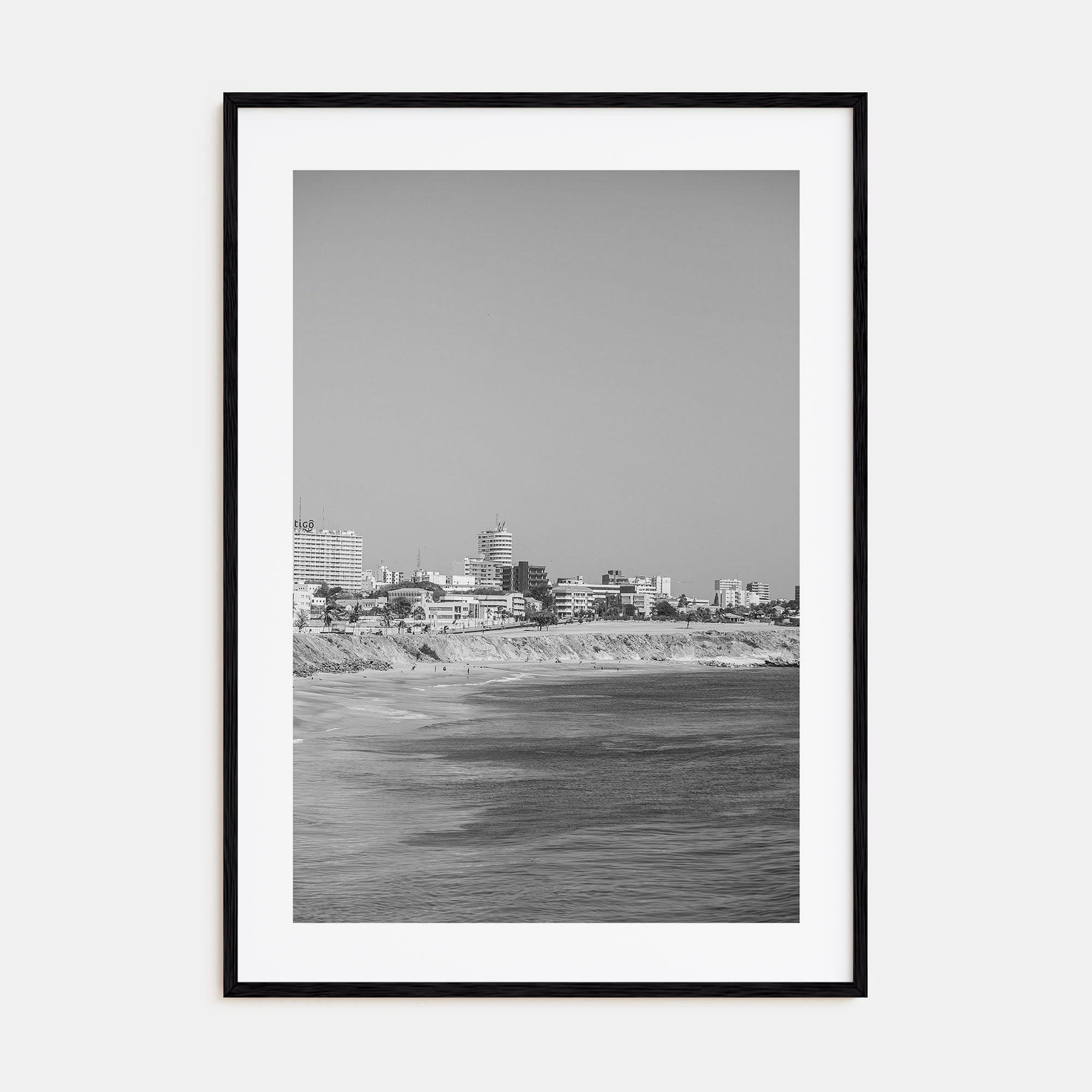 Dakar Photo B&W Poster