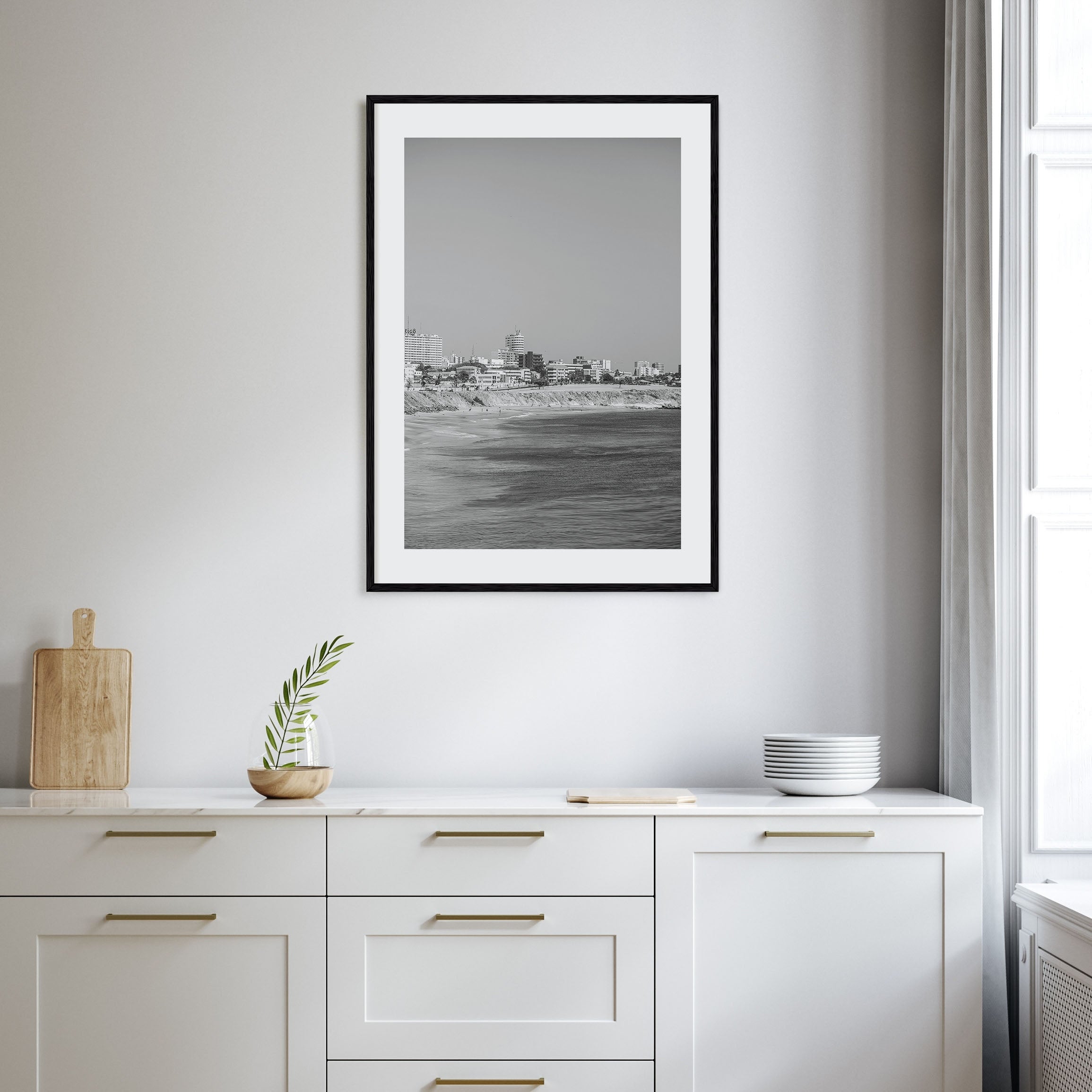 Dakar Photo B&W Poster
