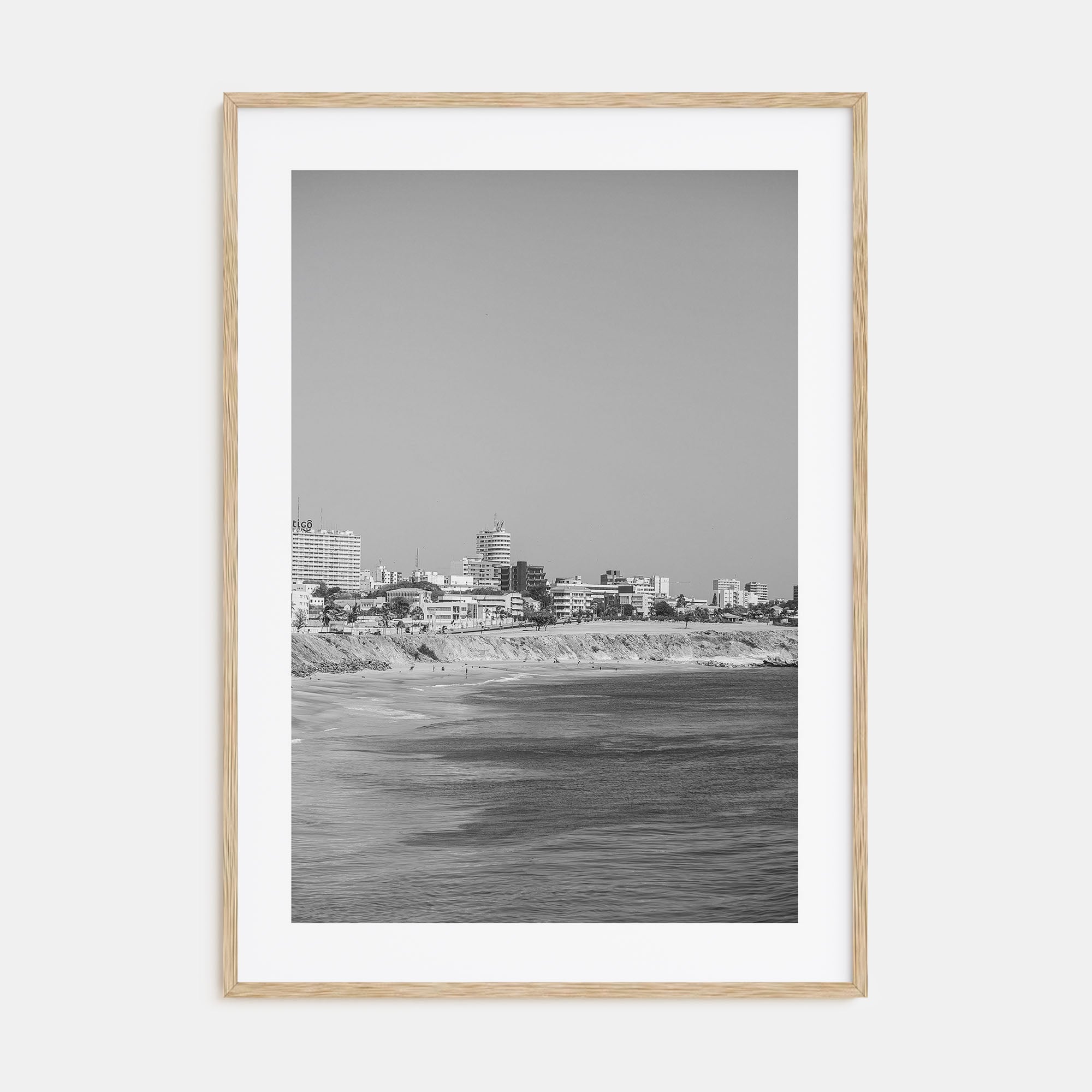 Dakar Photo B&W Poster