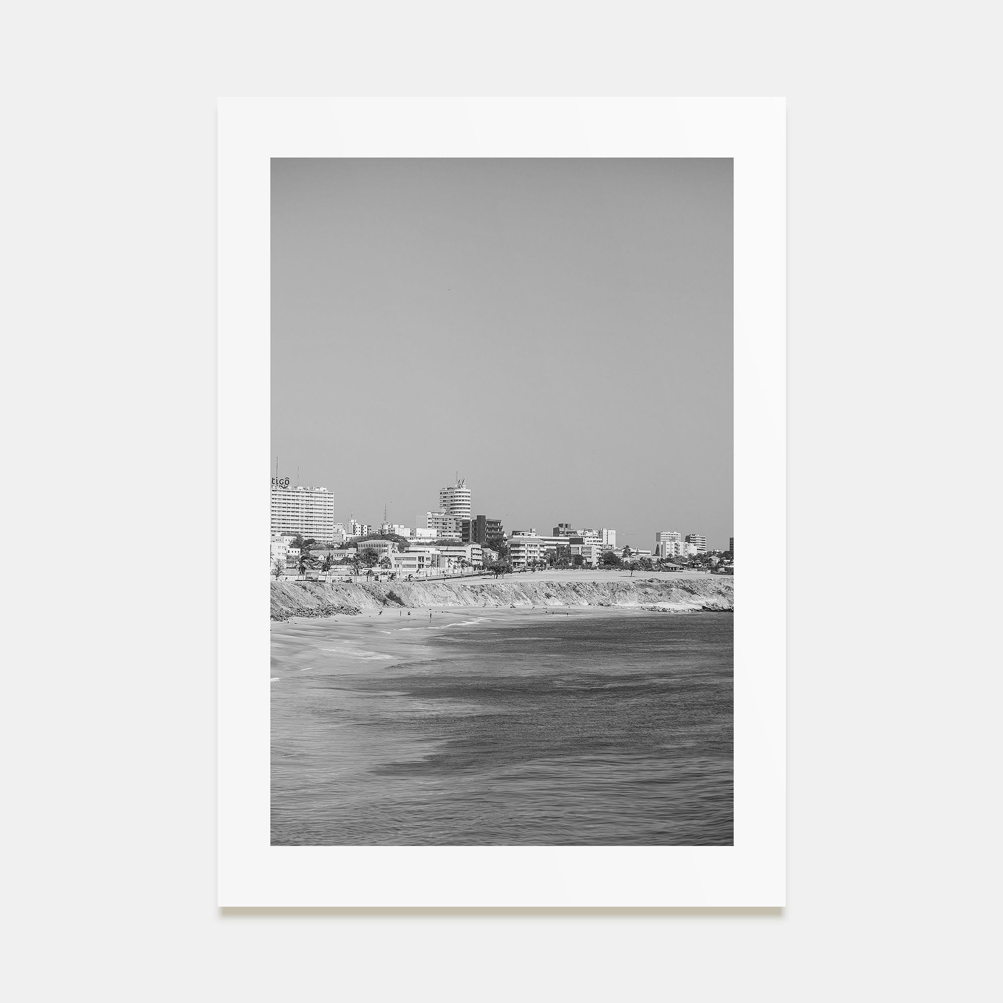 Dakar Photo B&W Poster