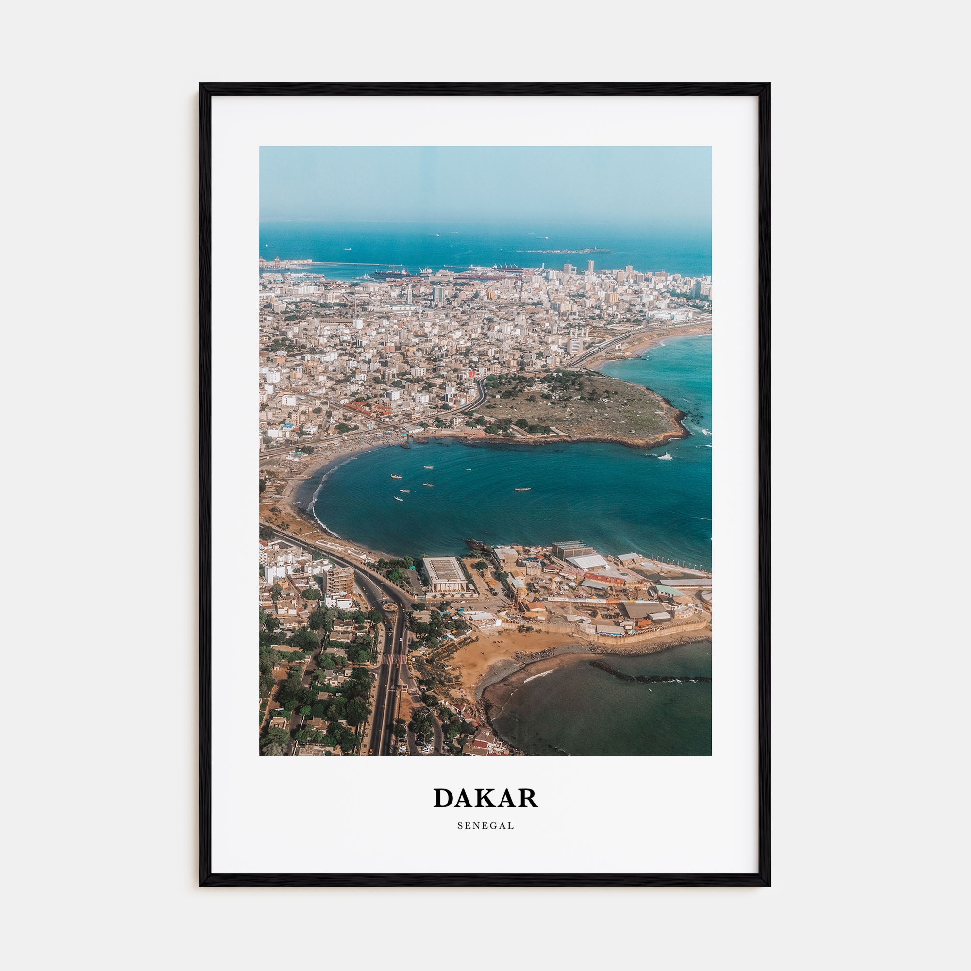 Dakar Portrait Color Poster