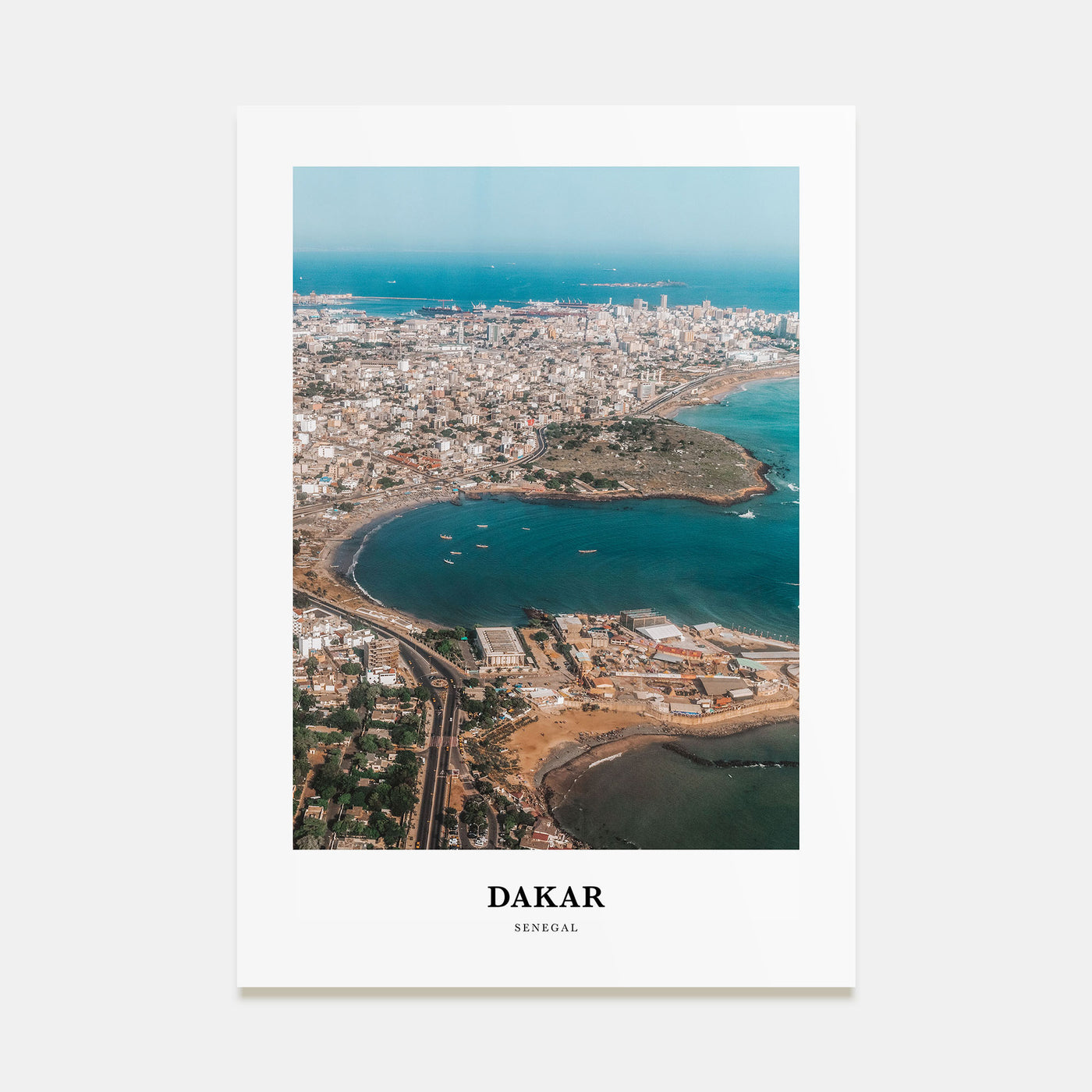 Dakar Portrait Color Poster