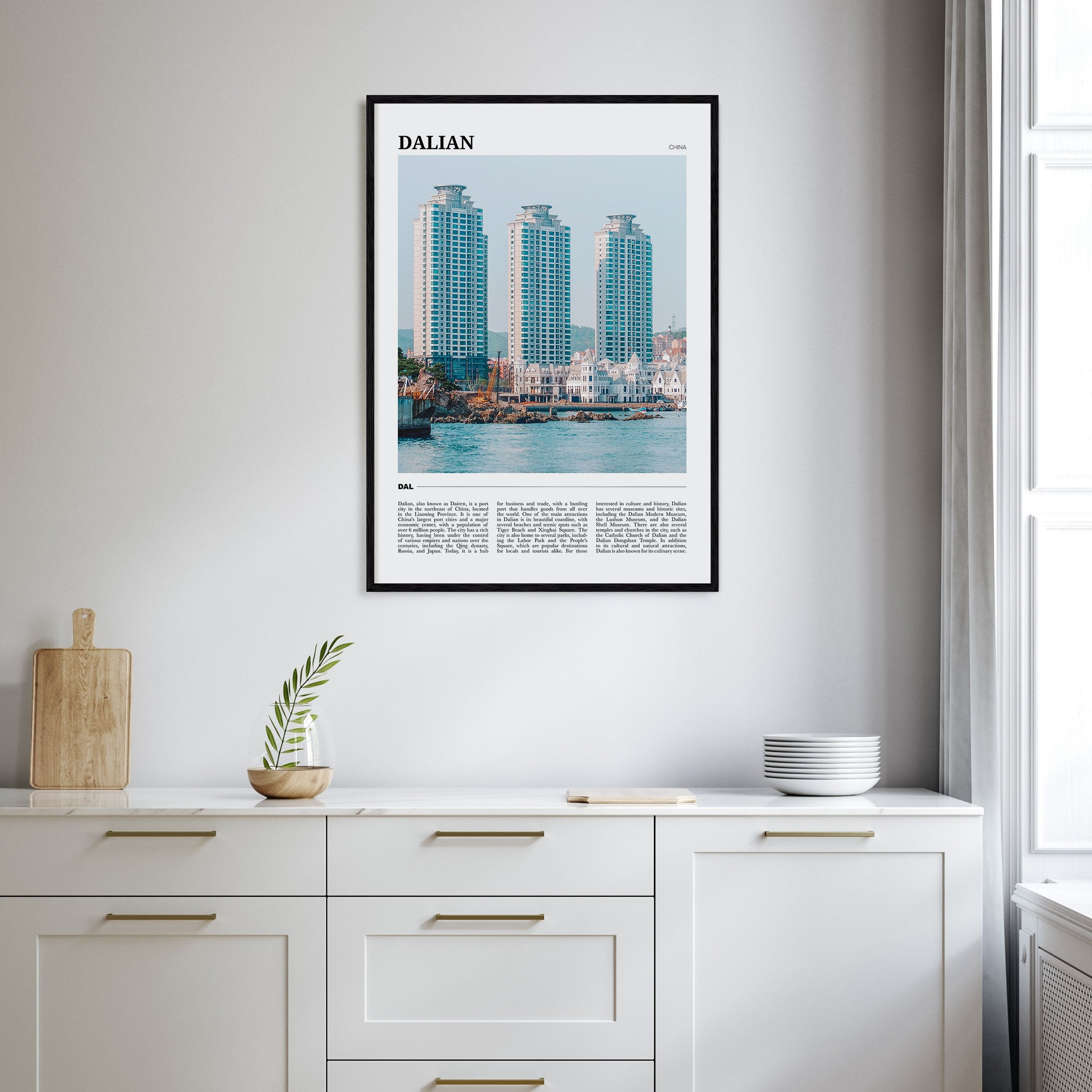 Dalian Travel Color Poster