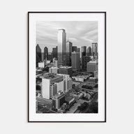 Dallas Photo B&W No 1 Poster