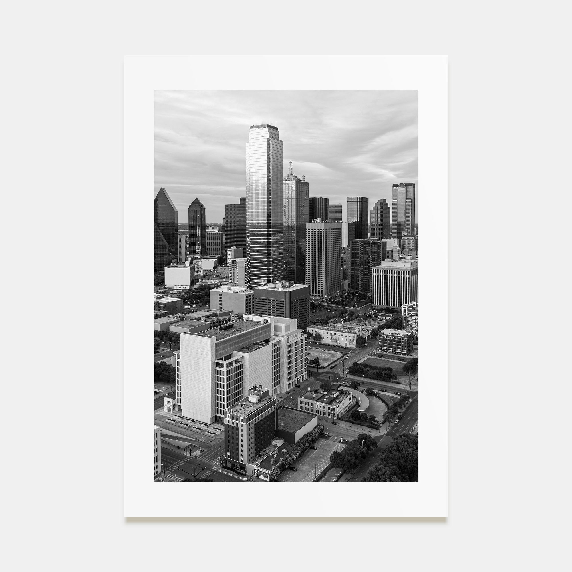 Dallas Photo B&W No 1 Poster