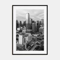Dallas Photo B&W No 1 Poster