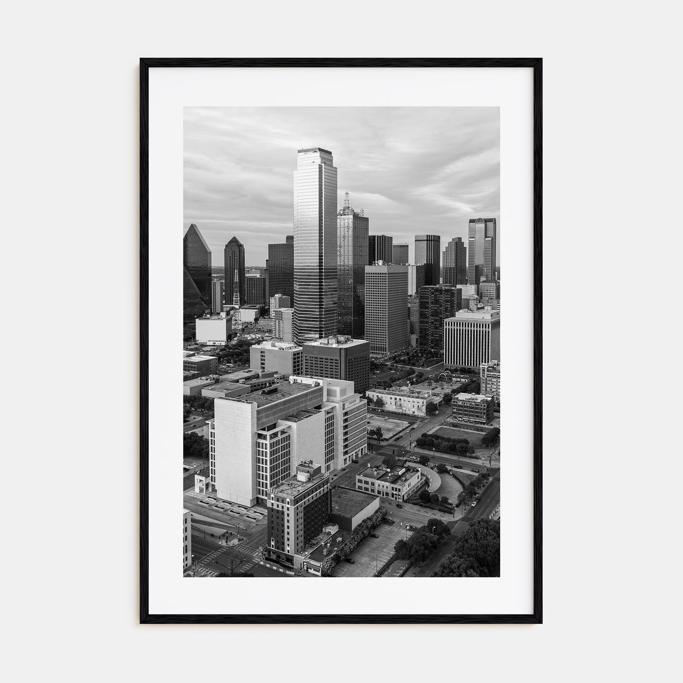 Dallas Photo B&W No 1 Poster