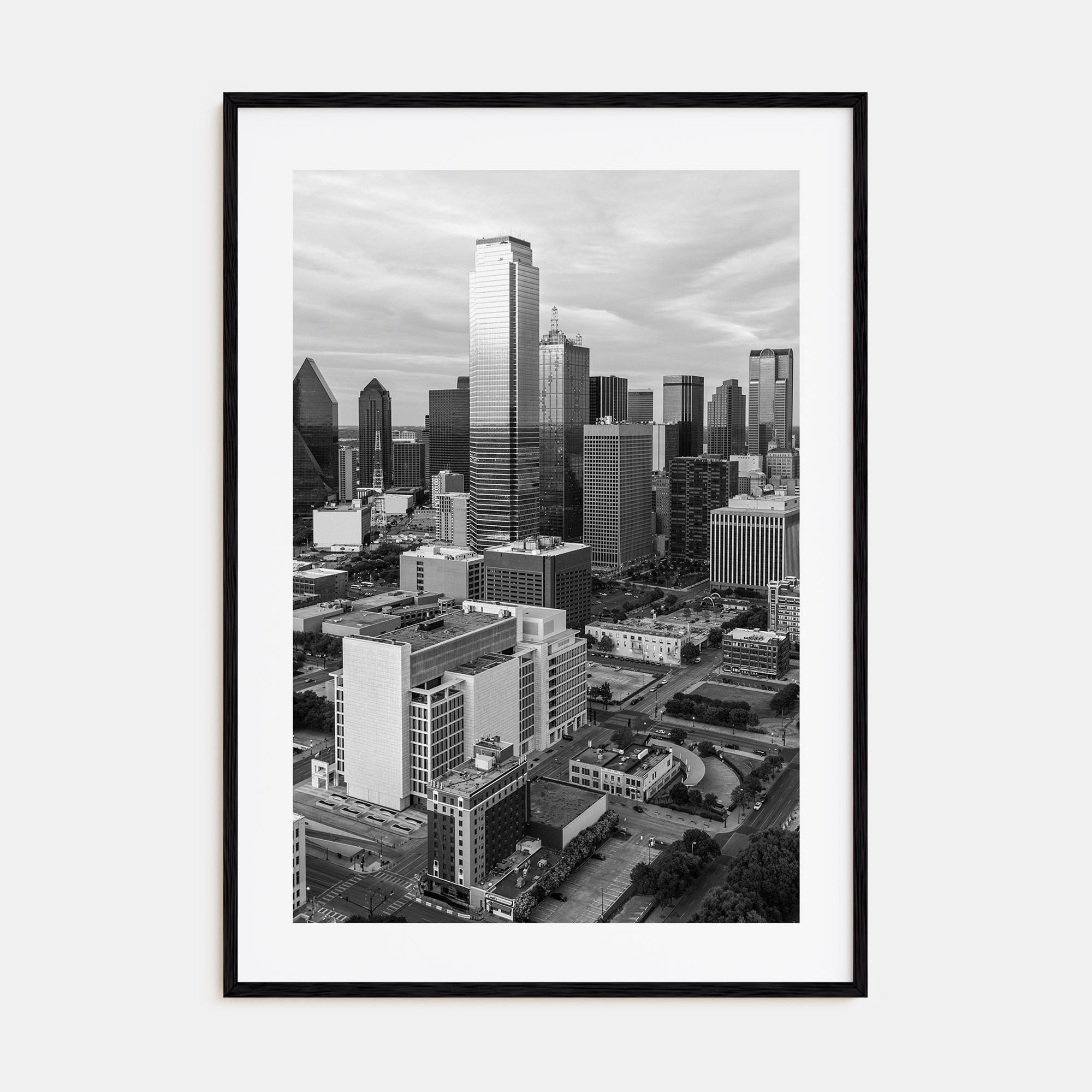 Dallas Photo B&W No 1 Poster