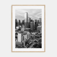 Dallas Photo B&W No 1 Poster