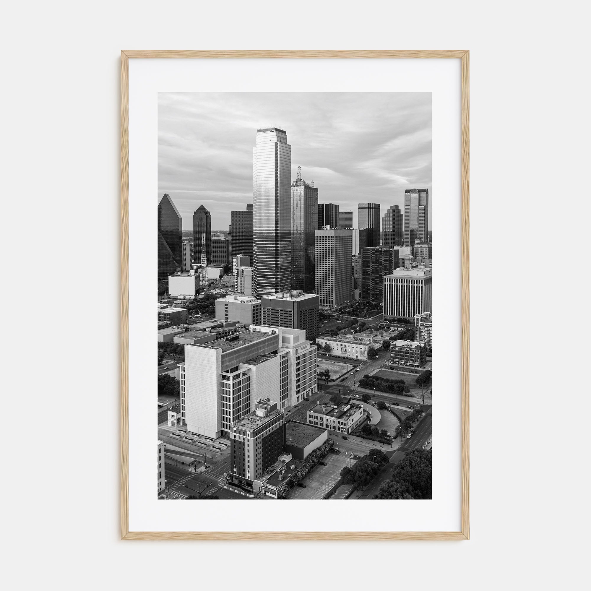 Dallas Photo B&W No 1 Poster