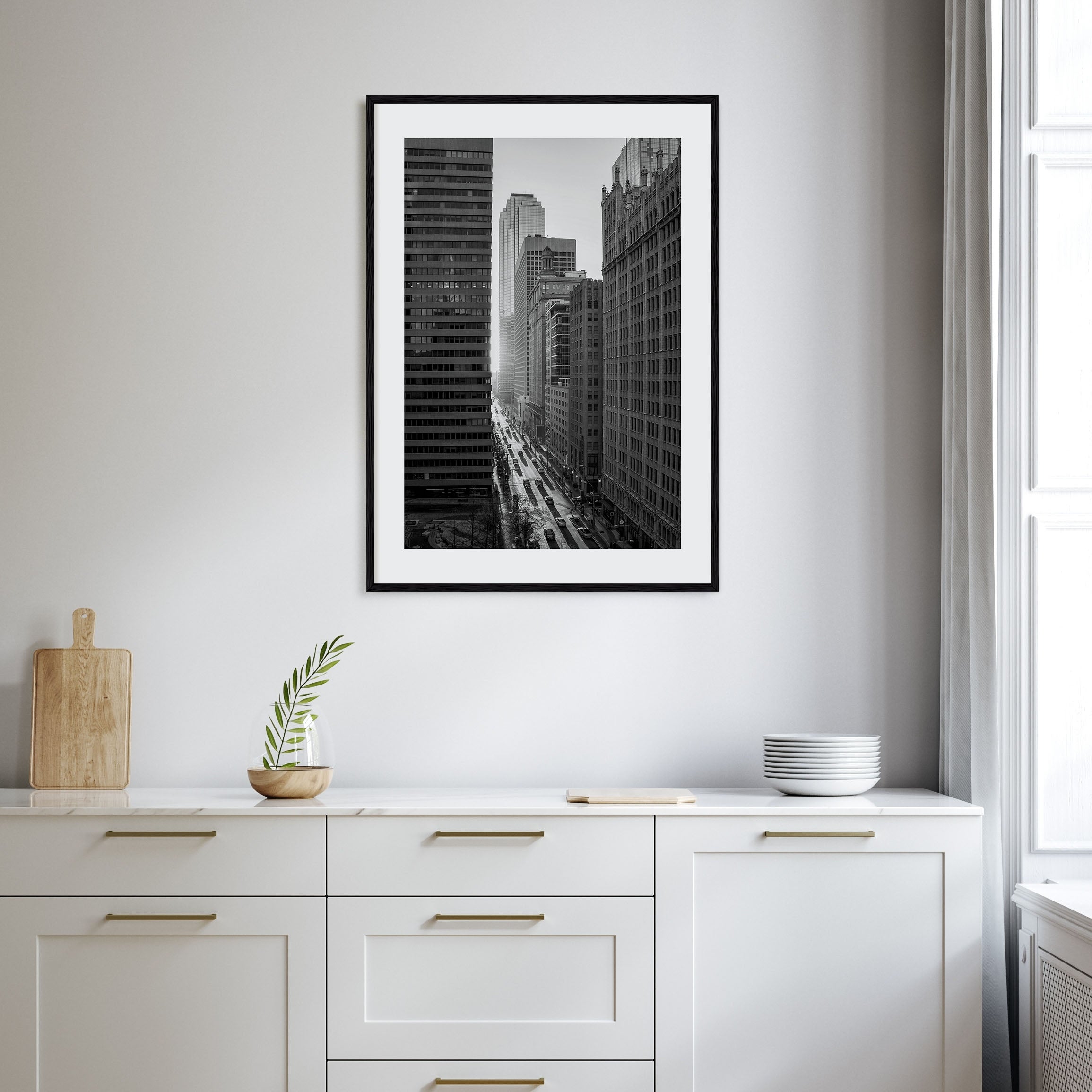 Dallas Photo B&W No 3 Poster