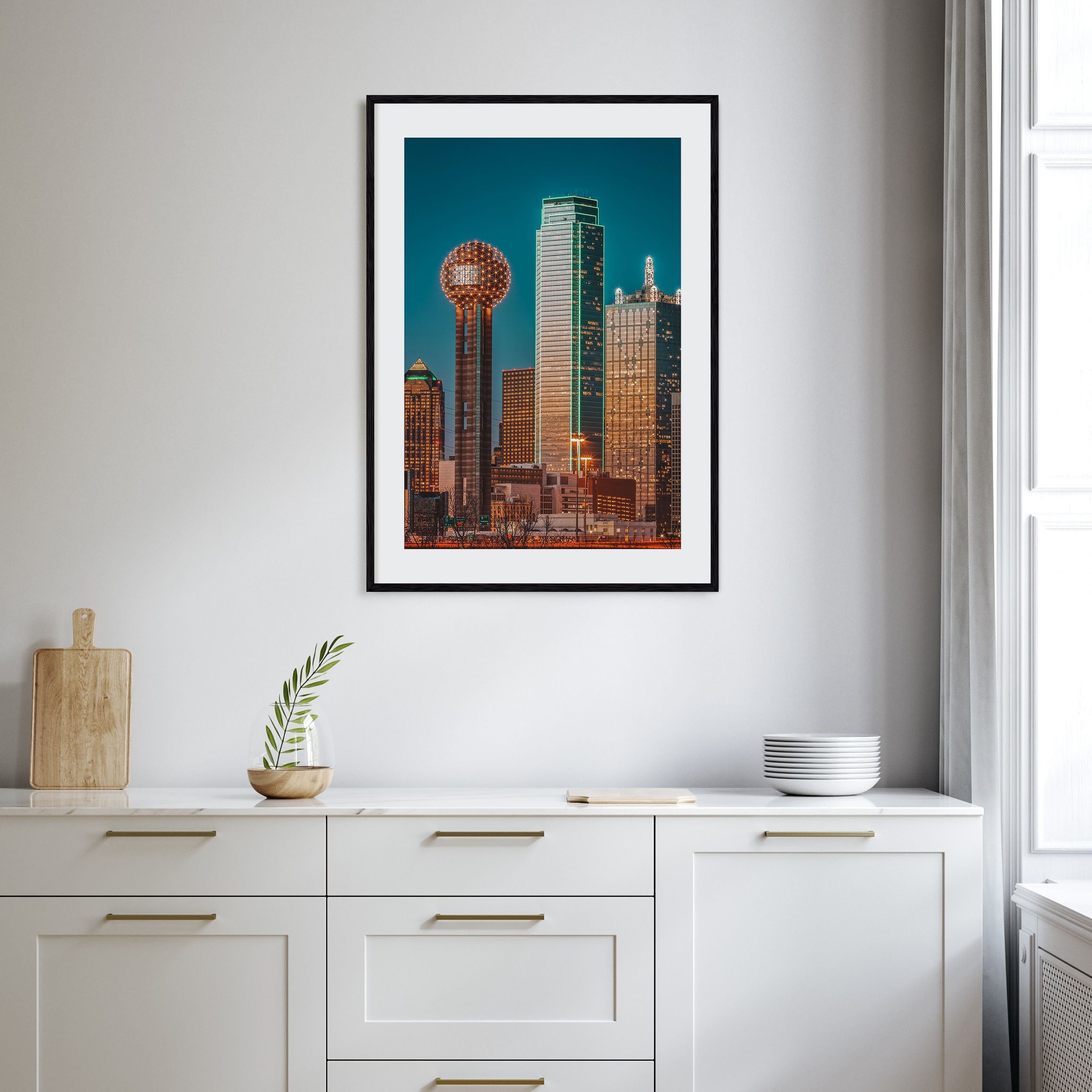 Dallas Photo Color No 3 Poster