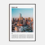 Dallas Travel Color No 1 Poster