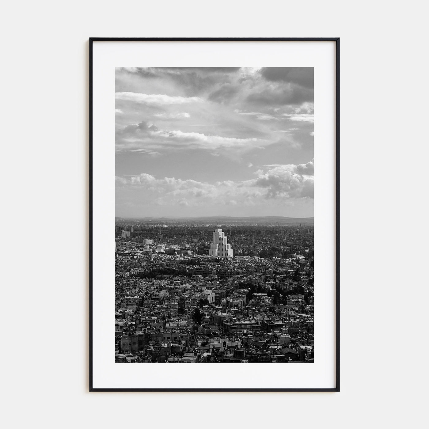 Damascus Photo B&W Poster