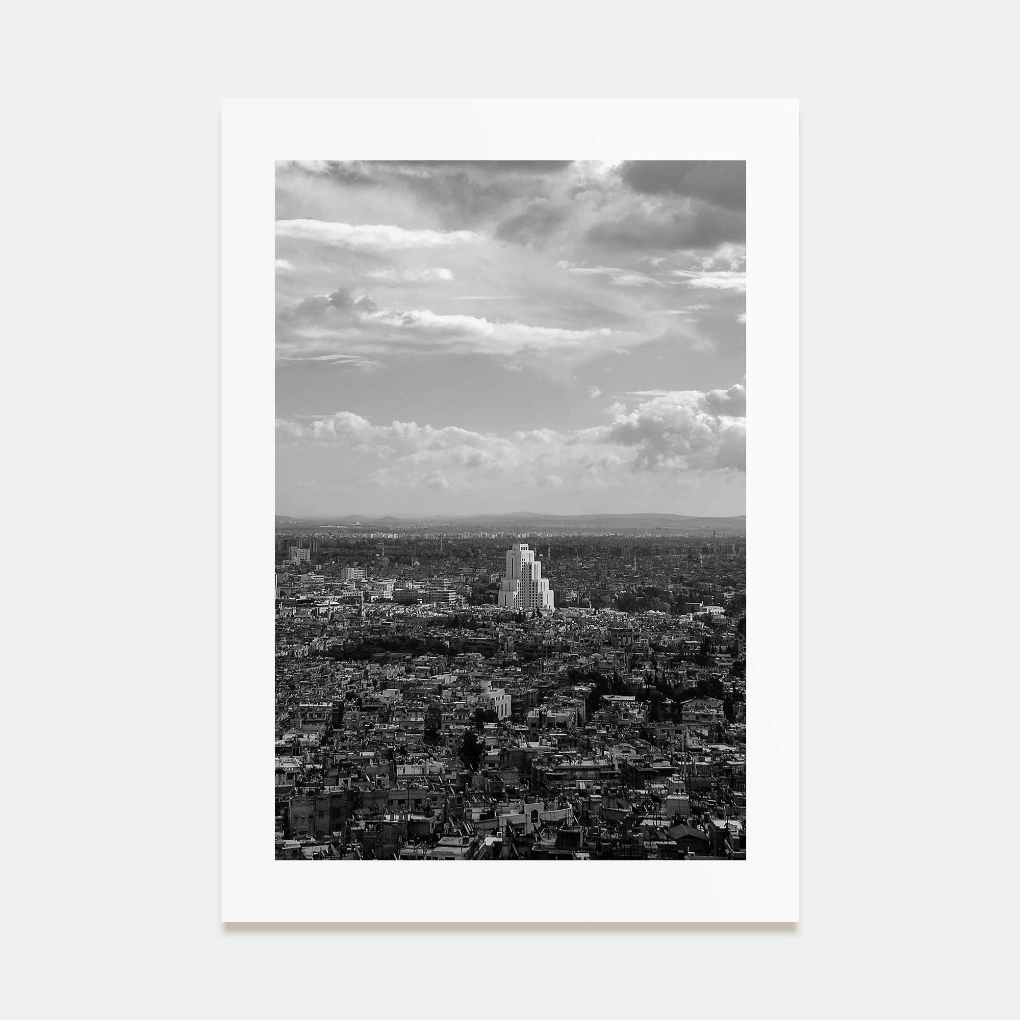Damascus Photo B&W Poster