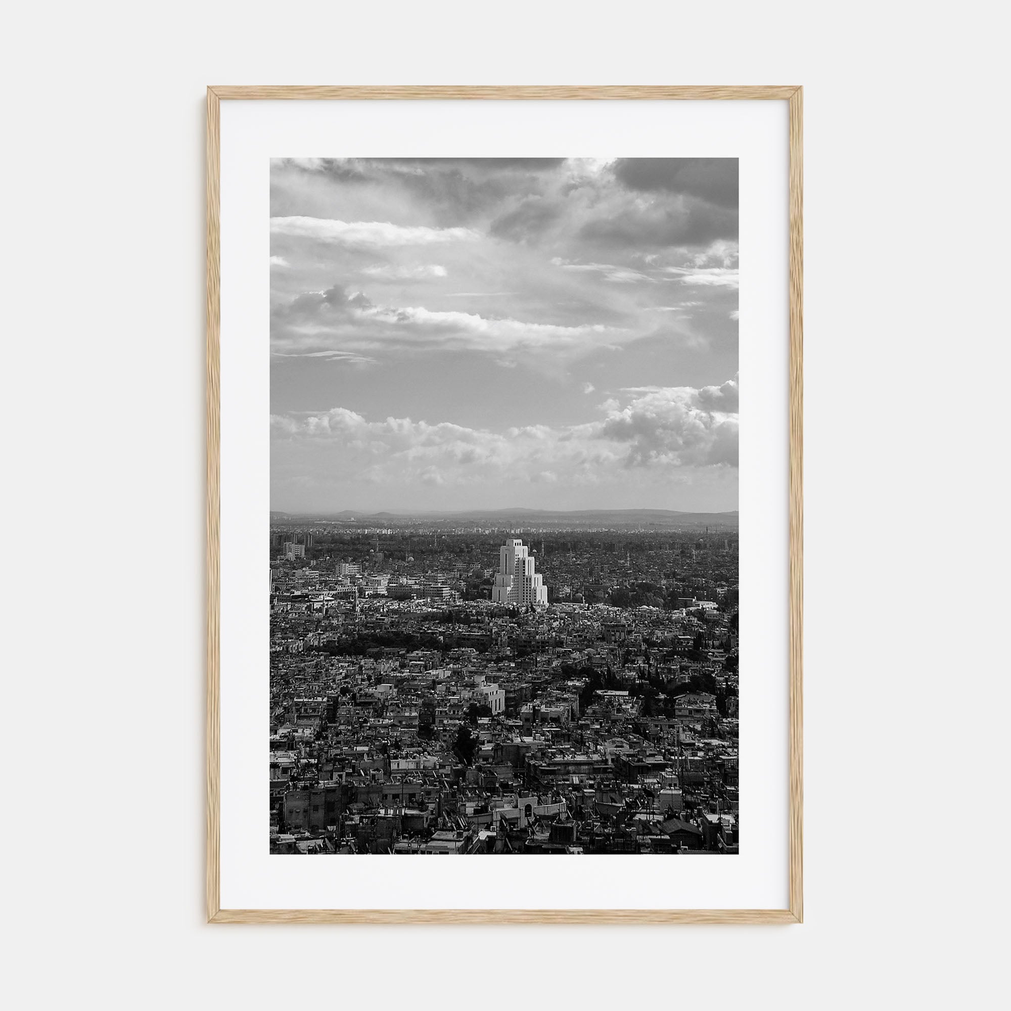Damascus Photo B&W Poster