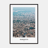 Damascus Portrait Color Poster