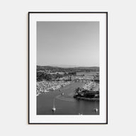 Dana Point Photo B&W Poster