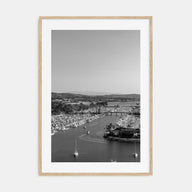 Dana Point Photo B&W Poster