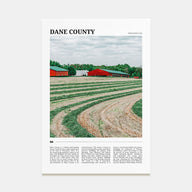 Dane County Travel Color Poster