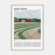 Dane County Travel Color Poster