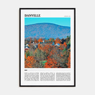 Danville, Vermont Travel Color Poster