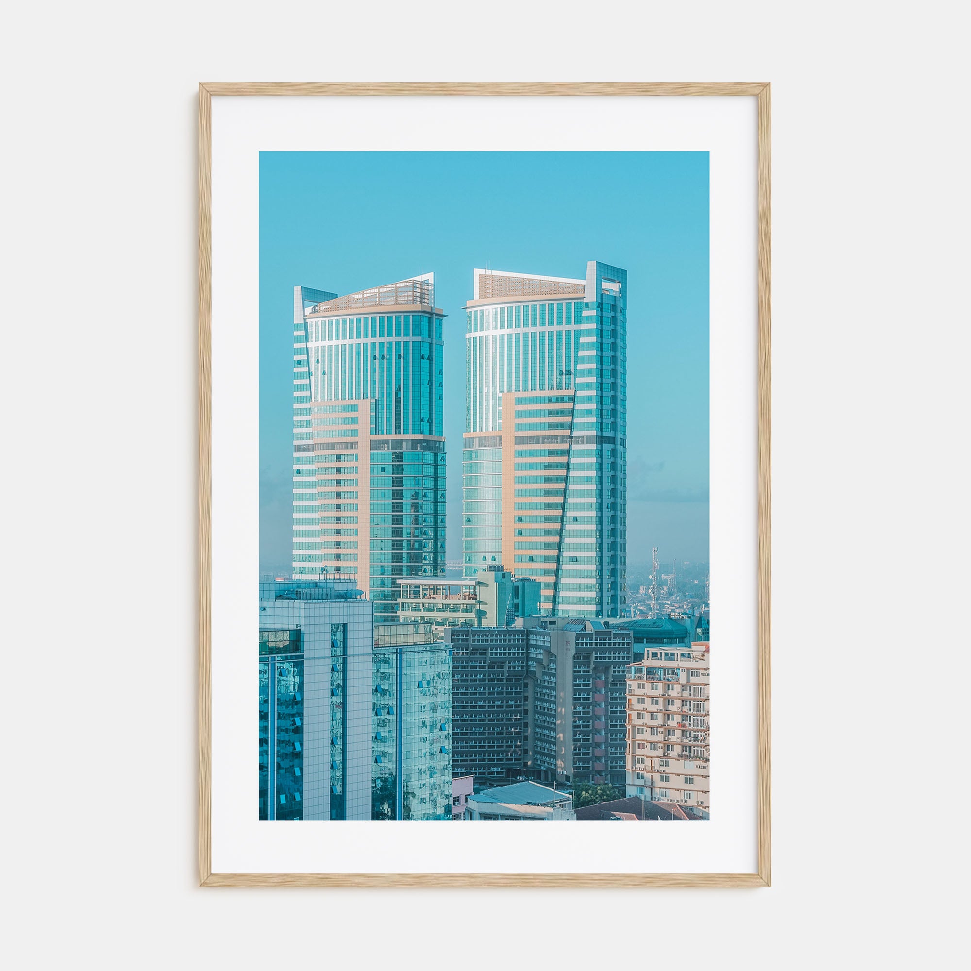 Dar es Salaam Photo Color Poster