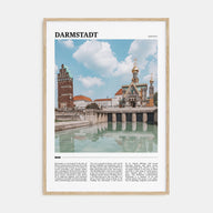 Darmstadt Travel Color Poster