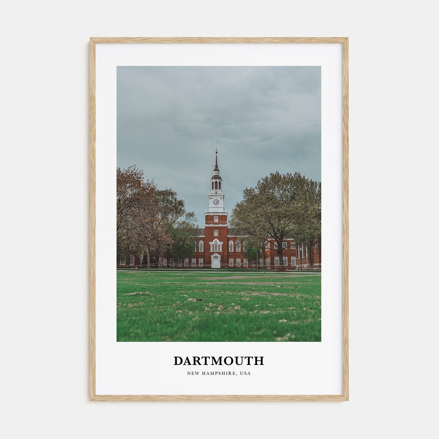 Dartmouth, New Hampshire Portrait Color Poster