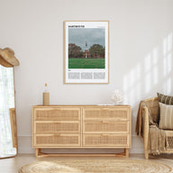 Dartmouth, New Hampshire Travel Color Poster