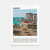 Darwin Travel Color Poster