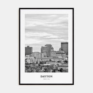 Dayton Portrait B&W Poster