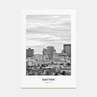 Dayton Portrait B&W Poster