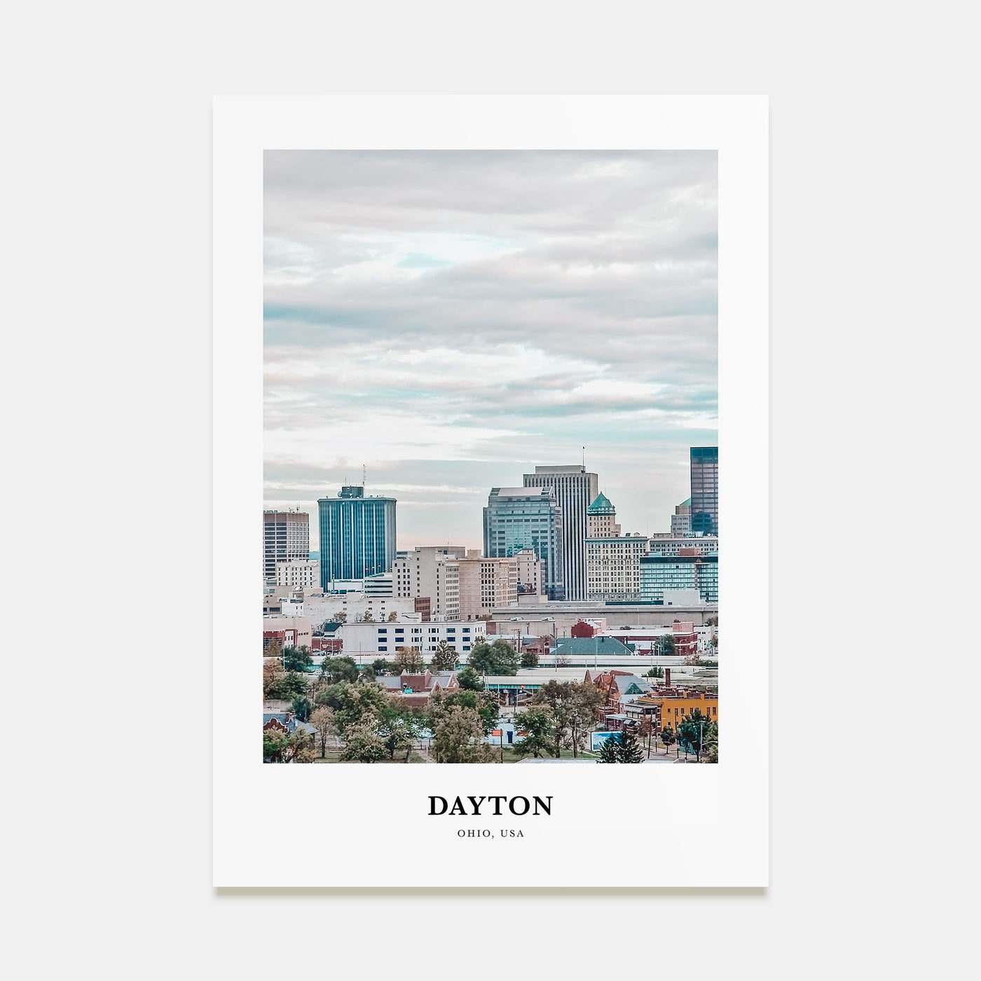 Dayton Portrait Color Poster