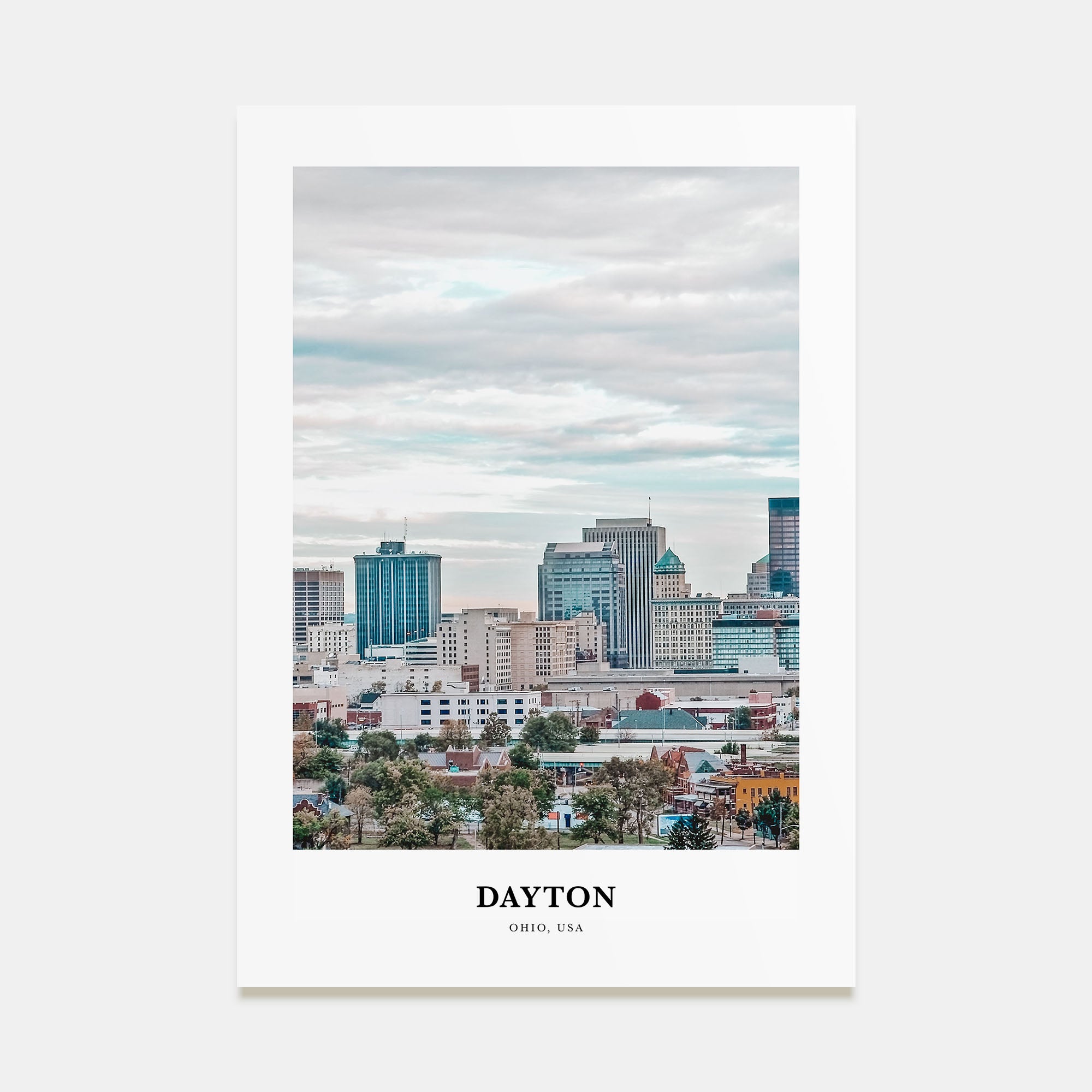 Dayton Portrait Color Poster