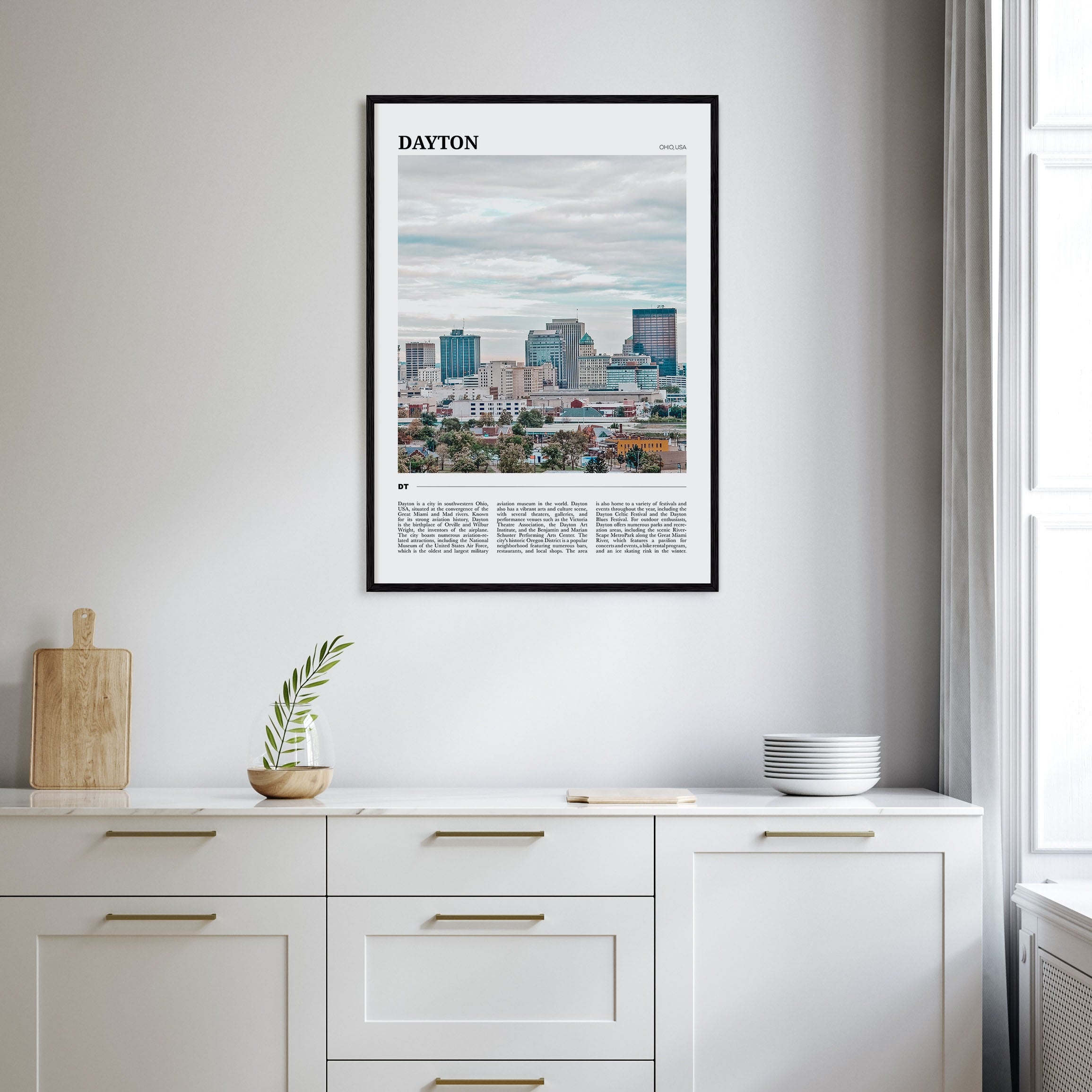 Dayton Travel Color Poster
